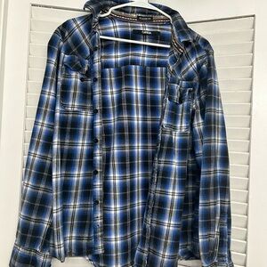 Blue flannel!